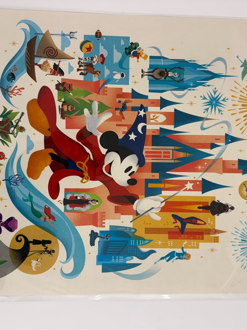 D23 Expo 2026 Sorcerer Mickey Commemorative poster - Picture 4 of 11